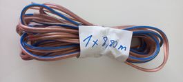 Lautsprecherkabel Kupfer, 4 mm2, 1 x 8,8 m