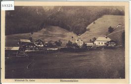 Riemenstalden - Wirtschaft Th. Gisler