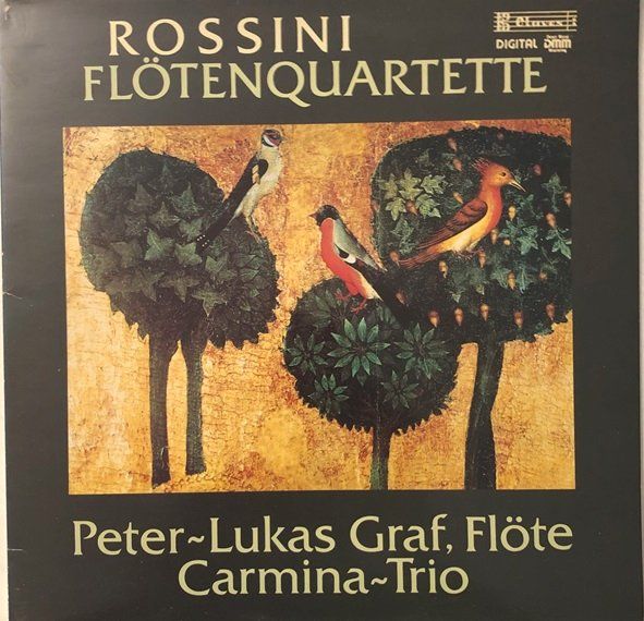 Dischi in vinile: Rossini - Flötenquartette  (LP, Peter-Lukas Graf) – Usato da Grüningen venduto da azulamarillo_vinyl