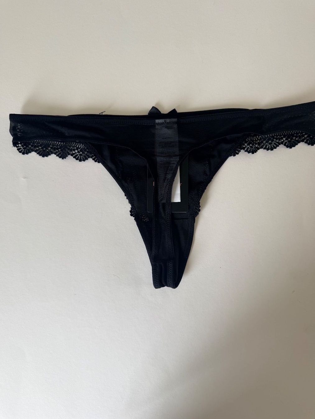 Hunkemöller Altra biancheria intima: HUNKEMÖLLER, String MAHINA, Grösse S, Farbe Schwarz – Nuovo e nell'imballaggio originale da Rudolfstetten venduto da gst_g7xl 3