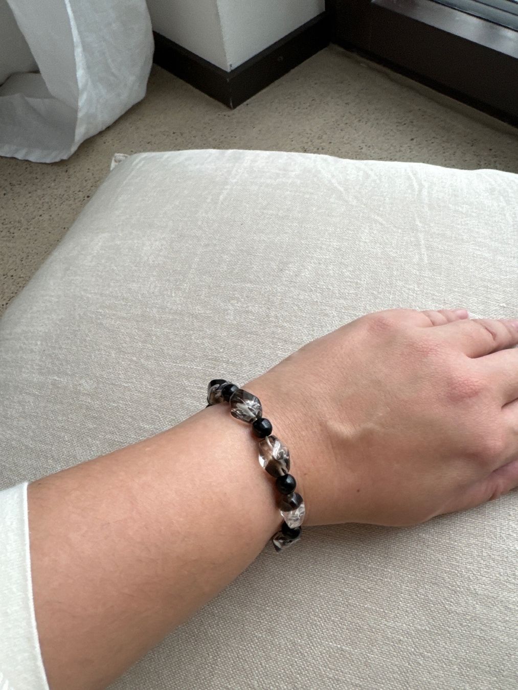 Bracciali & Braccialetti: Armband Schwarz-Glas – Nuovo (secondo la descrizione) da Brütten venduto da Rod816 2