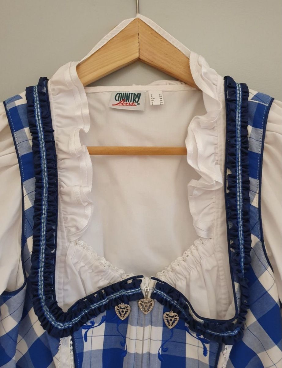 Costumi: Robe Dirndl carreaux taille 34 Spieth & Wensky – Nuovo (secondo la descrizione) da Geneve venduto da Monthoux13 5