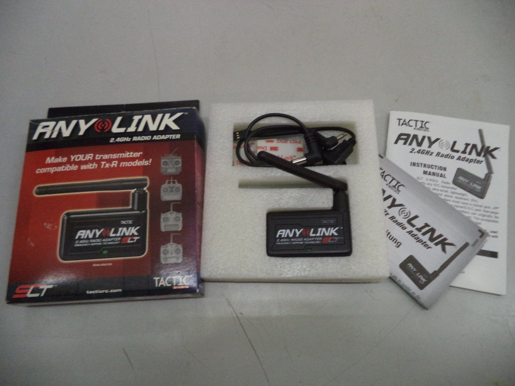 Laufwerke & Adapter: TACTIC ANY LINK 2.4GHz Radio Adapter – Neu und originalverpackt aus Rieden AG von Wirth03