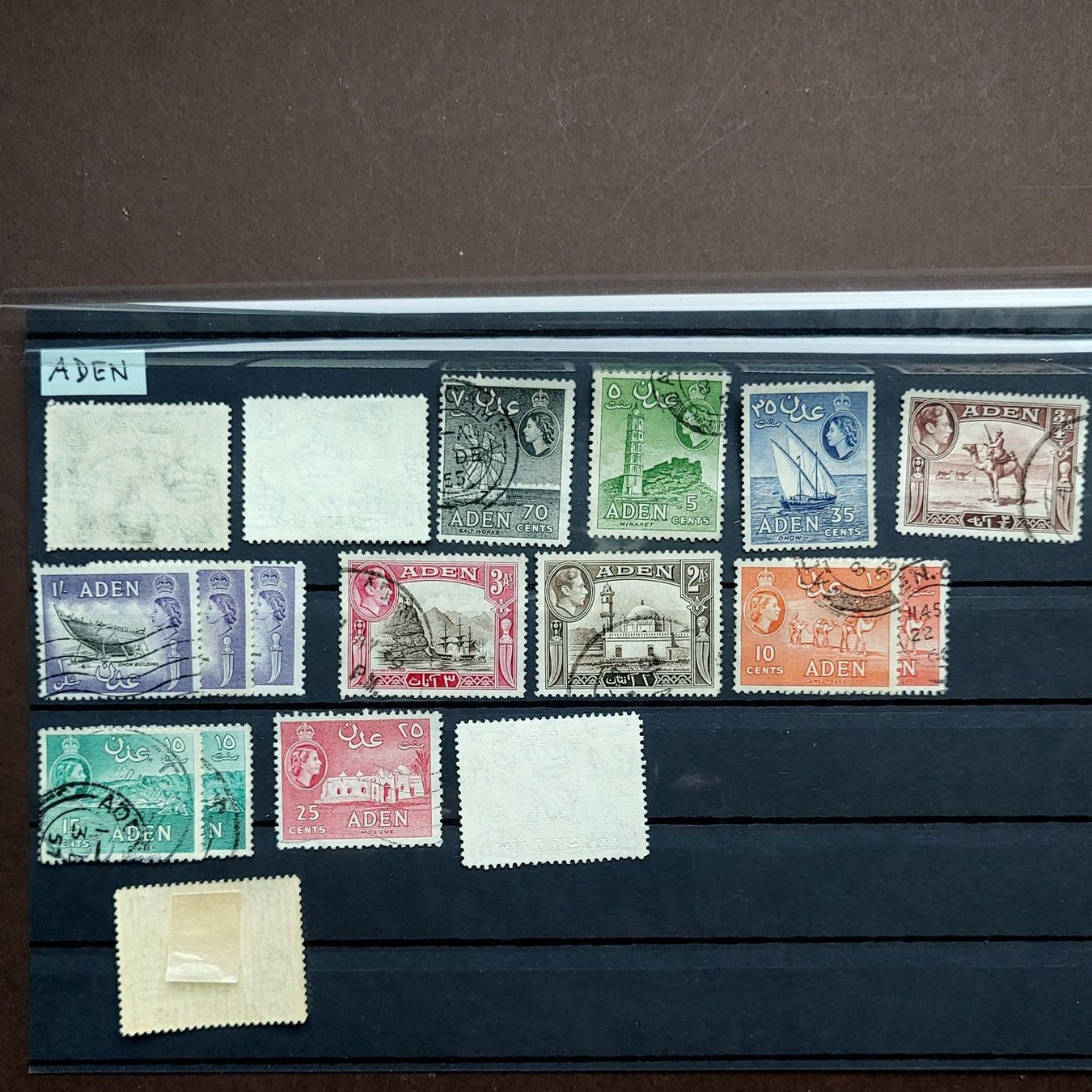 Tutti i francobolli: Lot alte Briefmarken aus ADEN – Usato da Steinhausen venduto da Kristall022 2