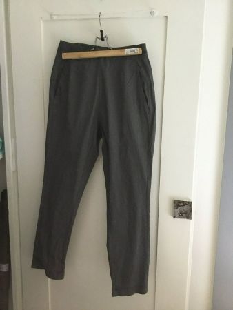 pantalon black label gris carreaux blanc T S