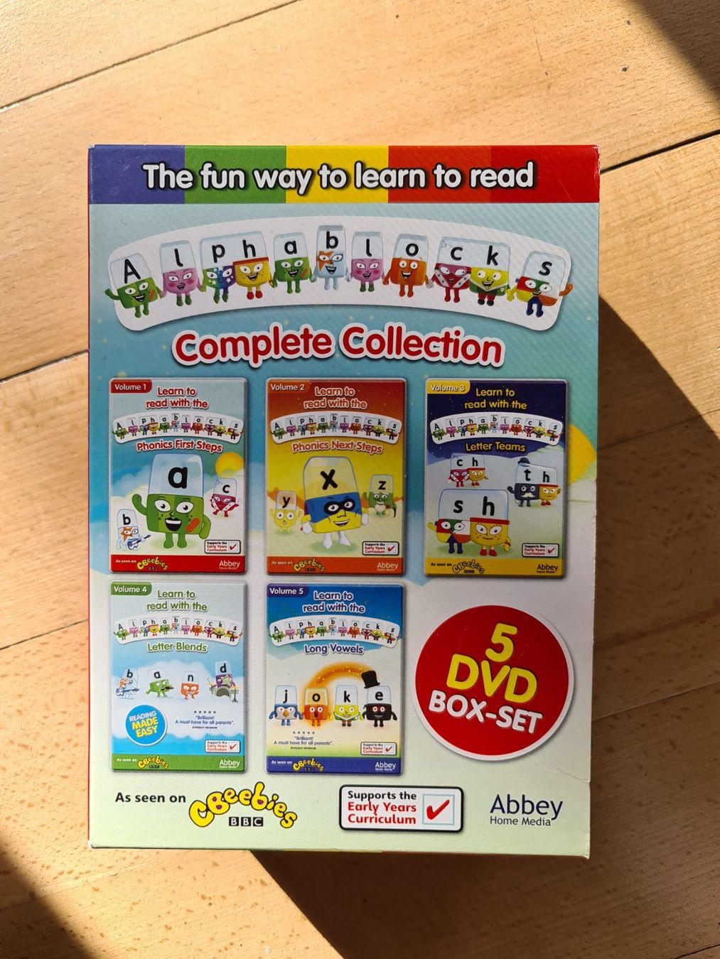 Tutti i DVDs: Alphablocks DVDs, Complete Collection, Englisch lernen Spass – Usato da Wallisellen venduto da ast_2cxw 1