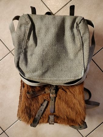 Schweizer Armee Militär Haaraffe, Rucksack