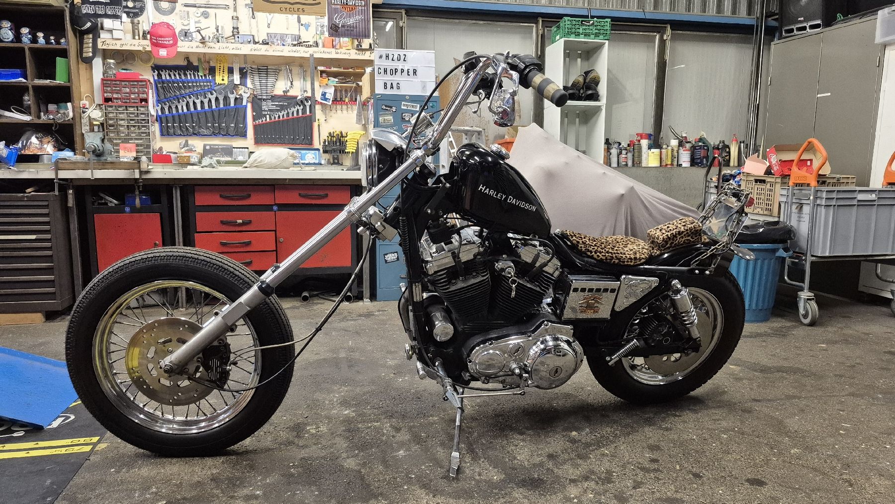 Harley-Davidson Chopper: Harley Davidson Sportster Chopper – Usato da Thun venduto da HZDZ_RAGETO 3