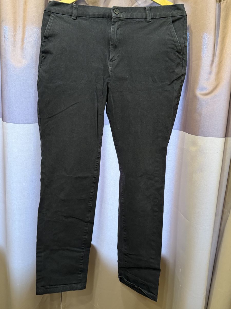 Pantaloni: Schicke Baumwoll-Hose, Schwarz, Grösse M – Usato da Walde AG venduto da Hanutta 2