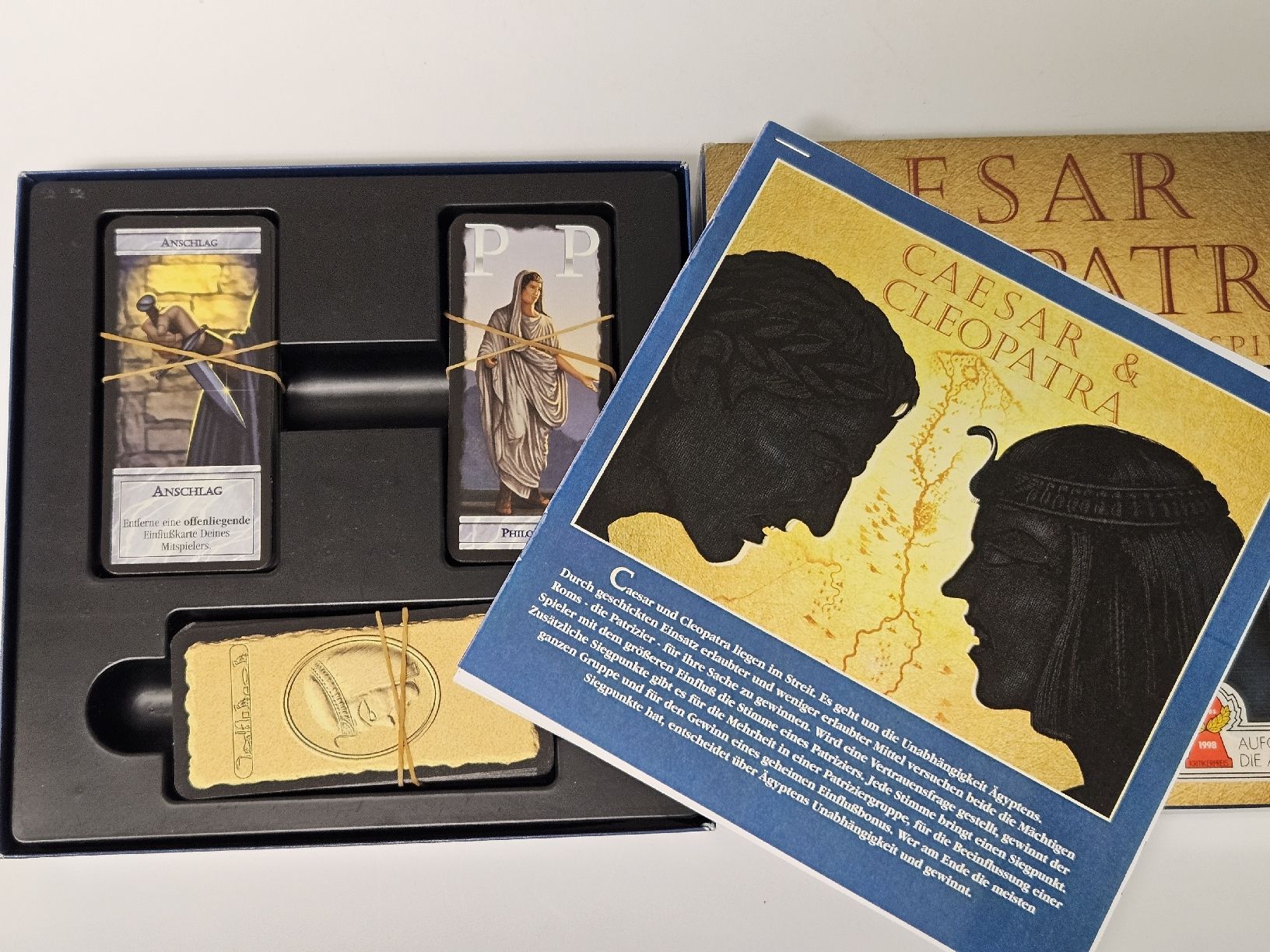 Giochi: Kartenspiel Caesar & Cleopatra /  #WT18 – Usato da Oberdorf BL venduto da BaldenEagle 1