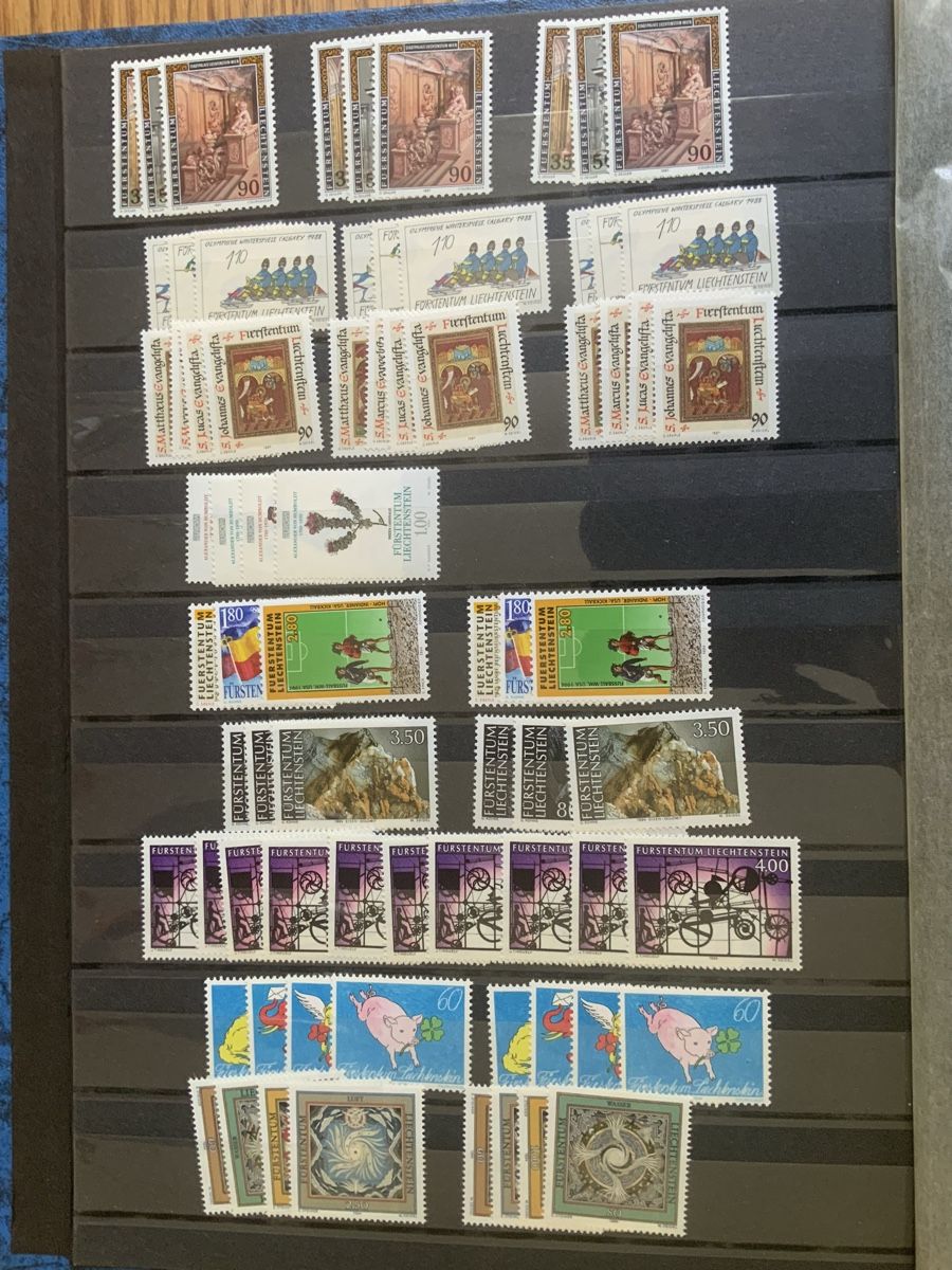 Alle Briefmarken: Liechtenstein Briefmarken – Neu (gemäss Beschreibung) aus Binningen von chr_cr5n 1