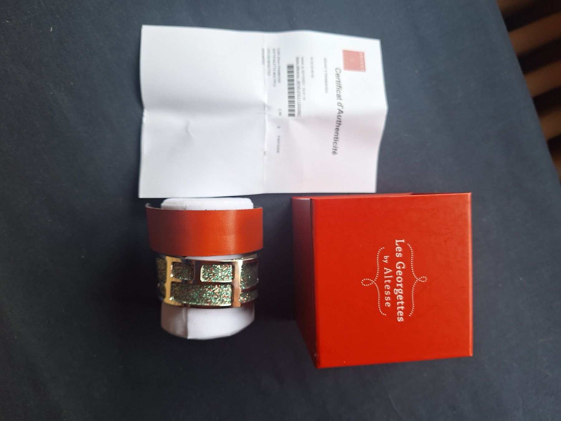 Bracciali & Braccialetti: Les Georgettes, 2 bracelets + 1 cuir – Usato da jussy venduto da Mapetitebroc