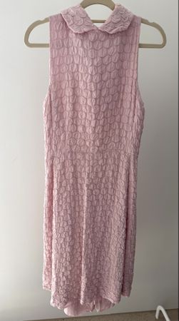 ROCHAS blush pink summer occasion dress 
