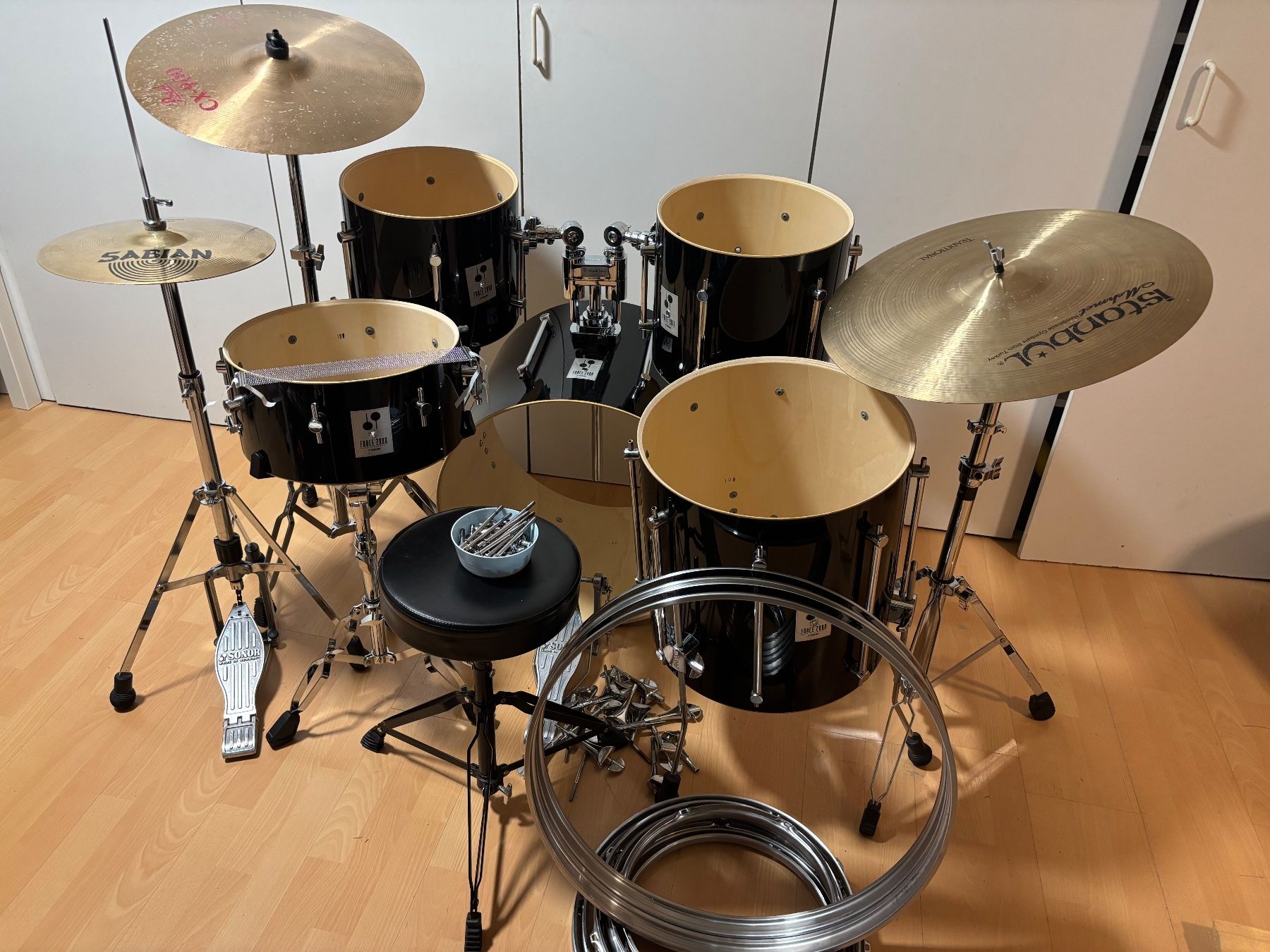 Strumenti musicali: Sonor Drumset Akkustisch – Usato da Hinwil venduto da Mike_22