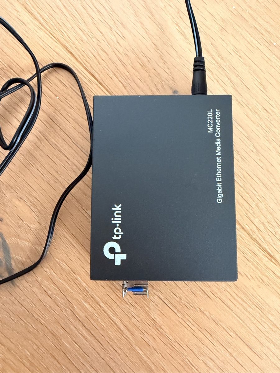 TP-Link Laufwerke & Adapter: TP Link Media Converter und SFP – Gebraucht aus Winterthur von R2D_Y7C 2