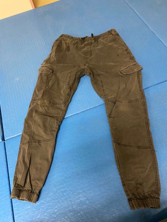 HERRENHOSE GRAU ZUM AUSTRAGEN GR. L