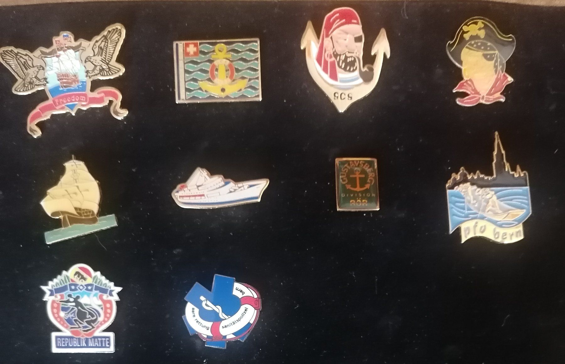 Plaketten & Abzeichen: Seefahrer Pins – Gebraucht aus Messen von renklever
