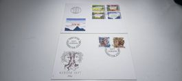 2x Ersttagsbriefe ATM 1996 und CEPT 1986