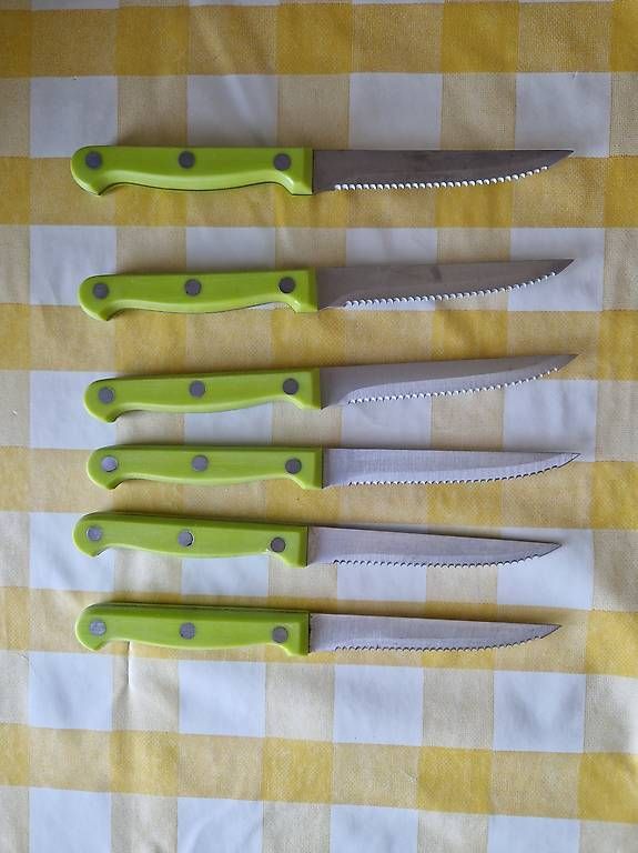 Couteaux: 6 Steakmesser – Neuf (Voir description) à Basel par velimengo