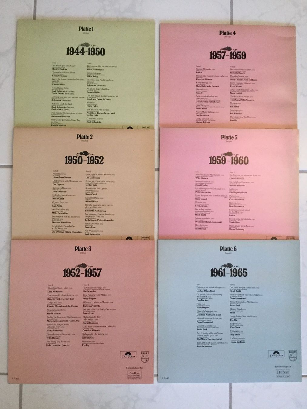 Dischi in vinile: Vinyl LP Sammlung DAS WAREN NOCH ZEITEN – Nuovo (secondo la descrizione) da Kriens venduto da silo03 1
