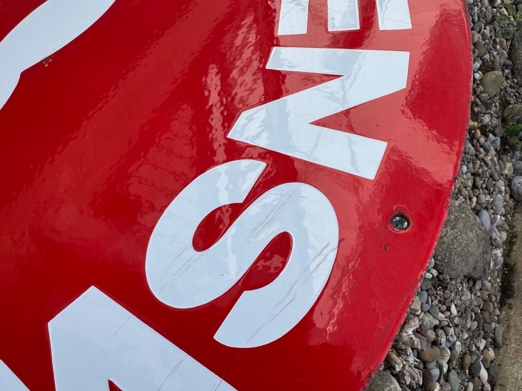 Insegne: Originales Wädenswiler Bier Emailschild 100cm Durchmesser – Usato da Ottikon venduto da san_w99n 5