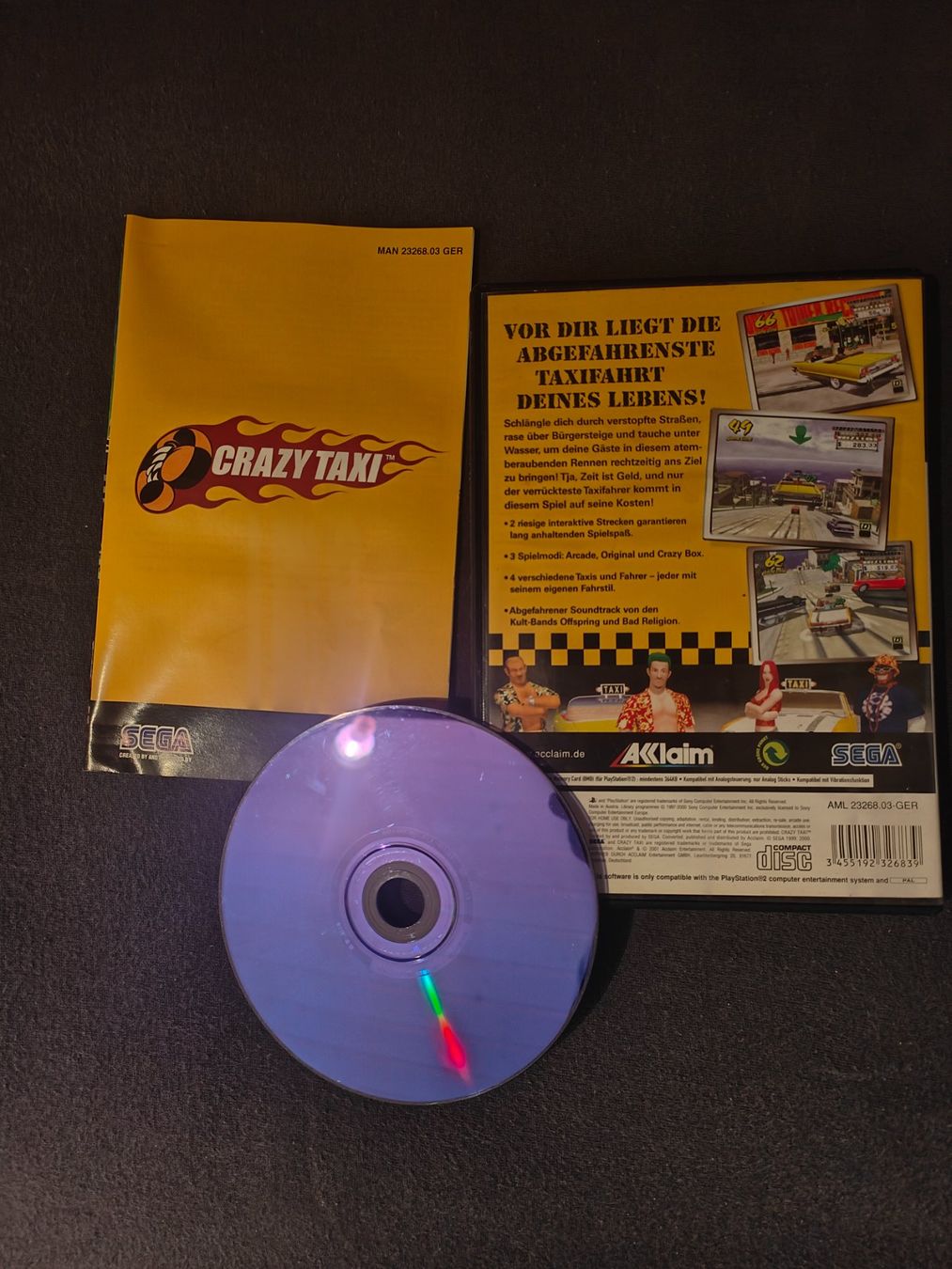 Spiele: Crazy Taxi PS2 – Gebraucht aus Dietikon von Migi_97D 1