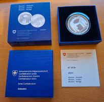 20 Franken // Illusion - Viadukt 2021 (Silber) PP +++ RAR ++