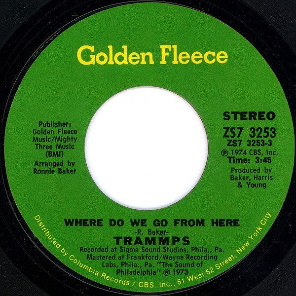 Schallplatten: Trammps: Where Do We Go From Here / Shout 7" – Gebraucht aus Steinhausen von Vilivinili