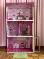 🏡 Grande Maison de Poupées Rose (3 étages)