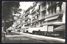 AK Montreux, La Rouvenaz, 1949