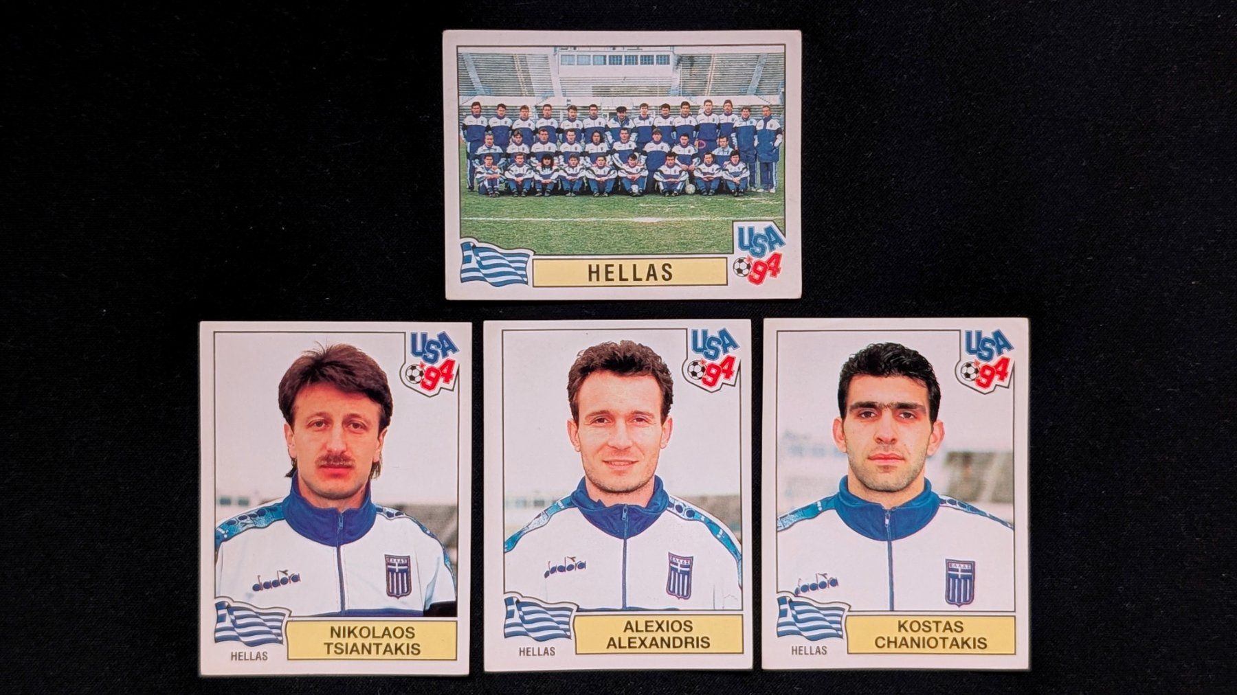 Panini Sammelbilder & Trading cards: Panini USA '94 – Mini lot Grèce – Gebraucht aus Breganzona von Saint_Seiya
