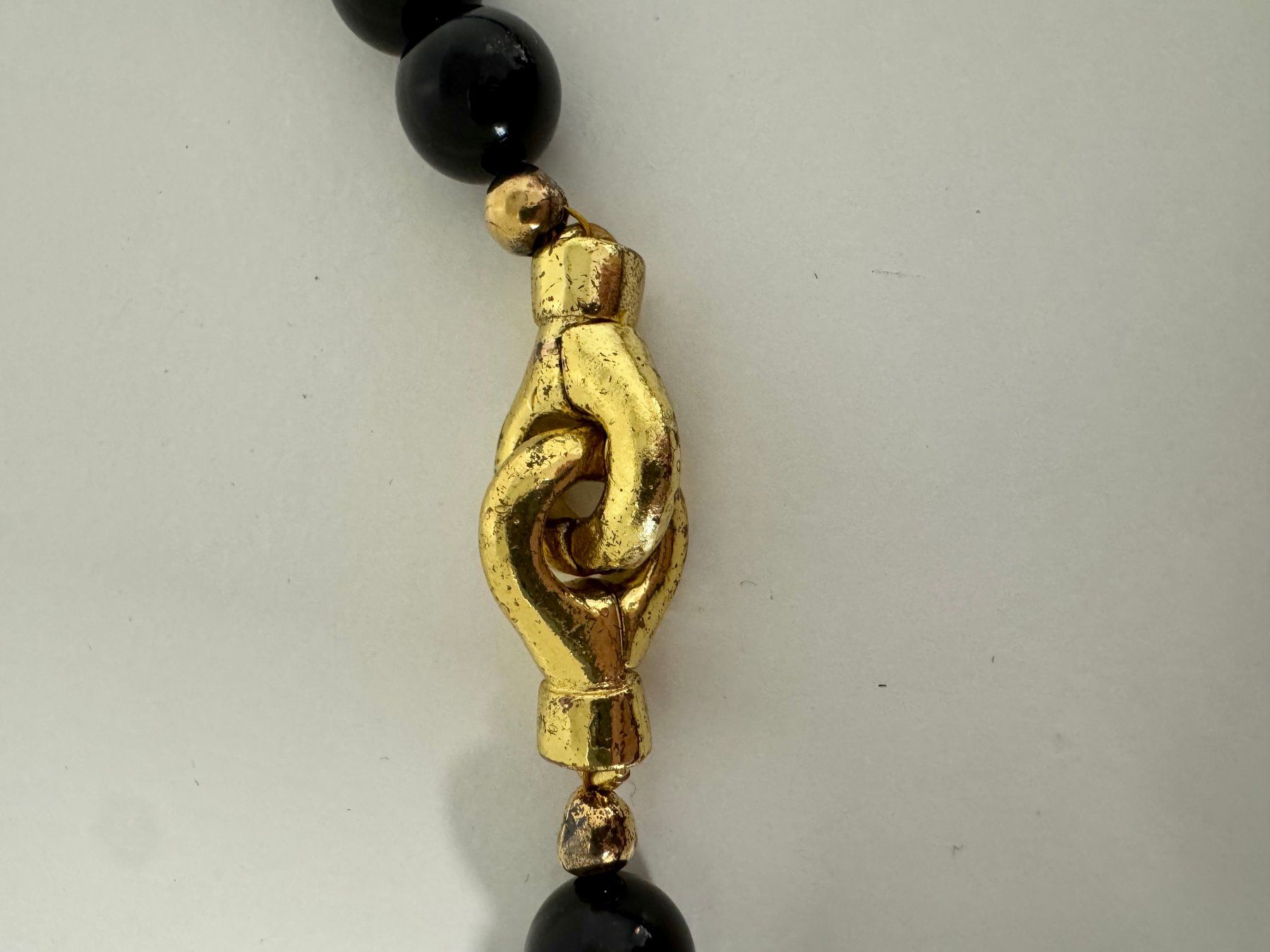 Catenine: Halskette Onyx/ Kunstkugel – Nuovo (secondo la descrizione) da Biberist venduto da tl-schmuck 2
