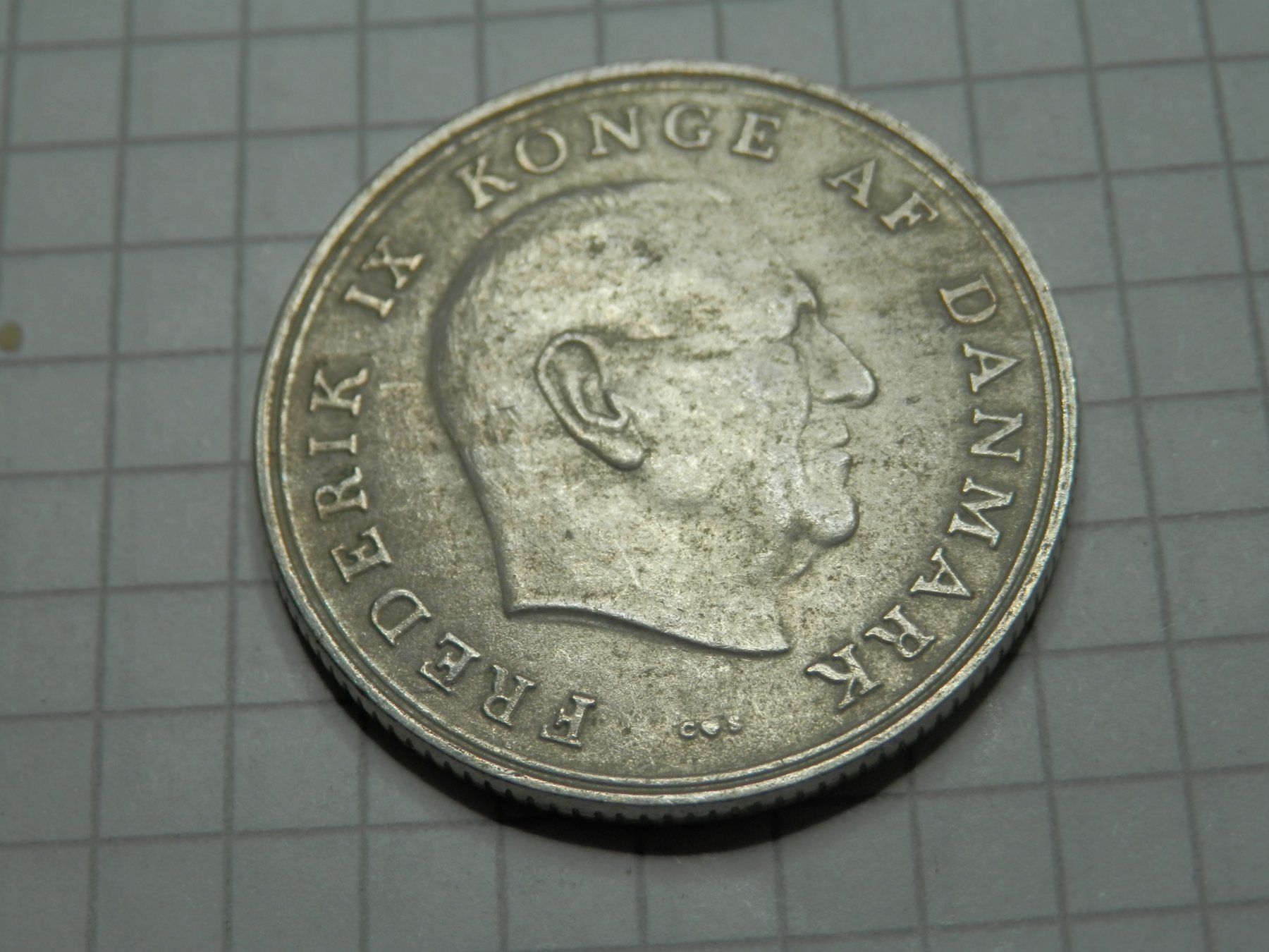Alle Münzen: Dänemark  1 Krone, 1963 – Gebraucht aus Weiach von weiach81