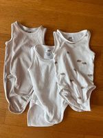 3 ärmellose Bodys Gr. 74/86  H&M & Zara 