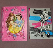 Notizbücher: Disney Princess & Monster High