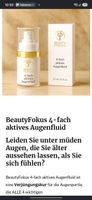 BeautyFokus aktives Augenfluid 15 ml neu, 2 Stück
