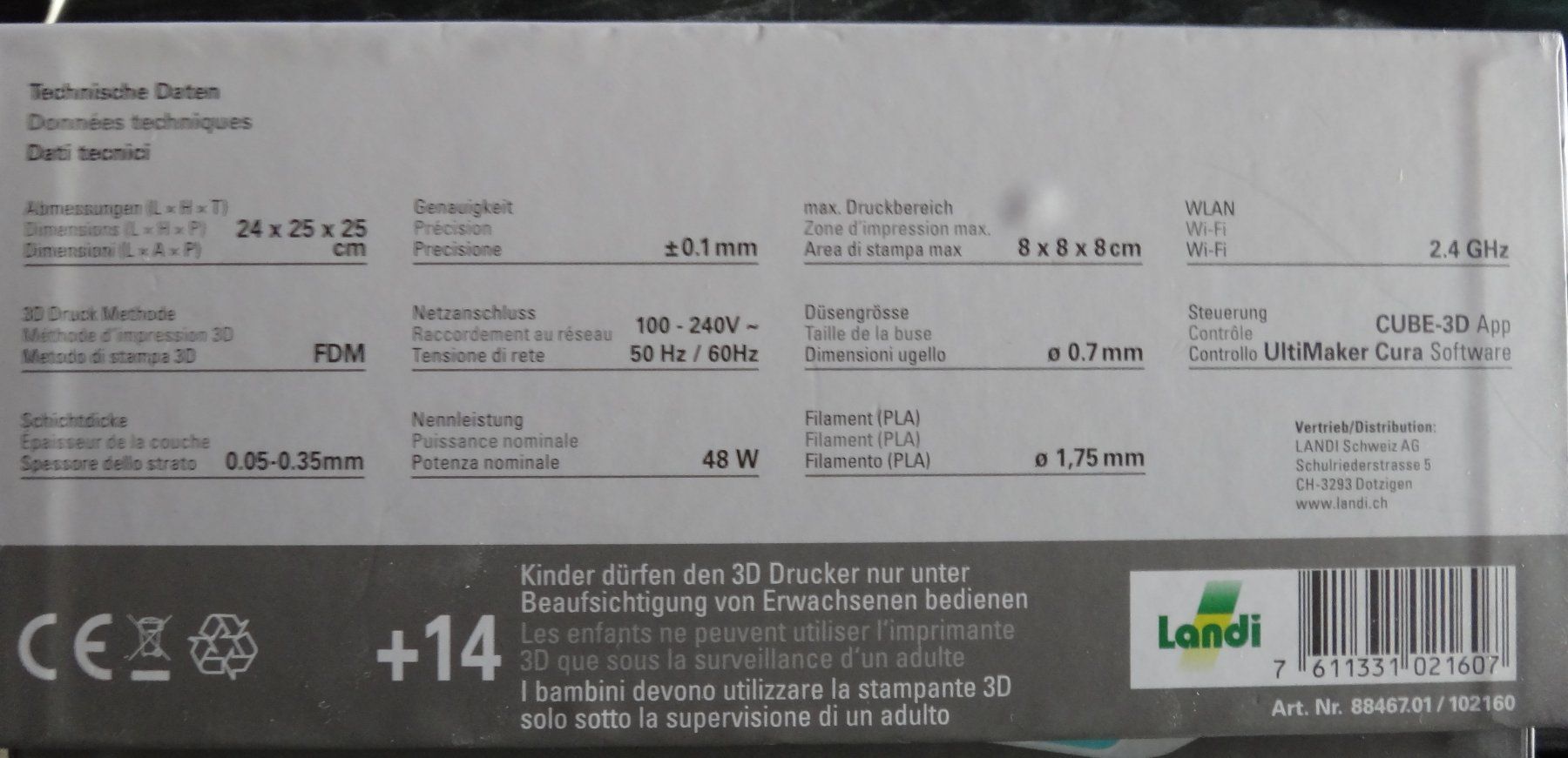 Stampanti 3D: 3D Drucker Mini - Landi – Nuovo (secondo la descrizione) da Zollikofen venduto da Morane65 2