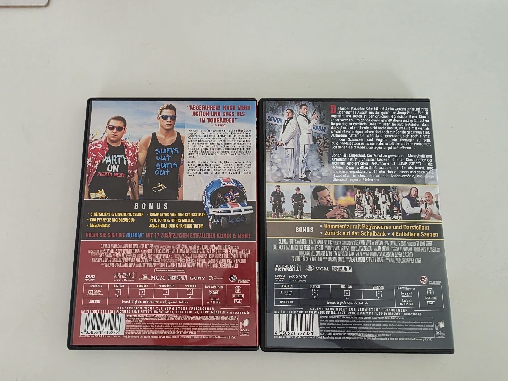 Tutti i DVDs: JumpStreet Filme – Usato da Muri AG venduto da ramitravel1 1