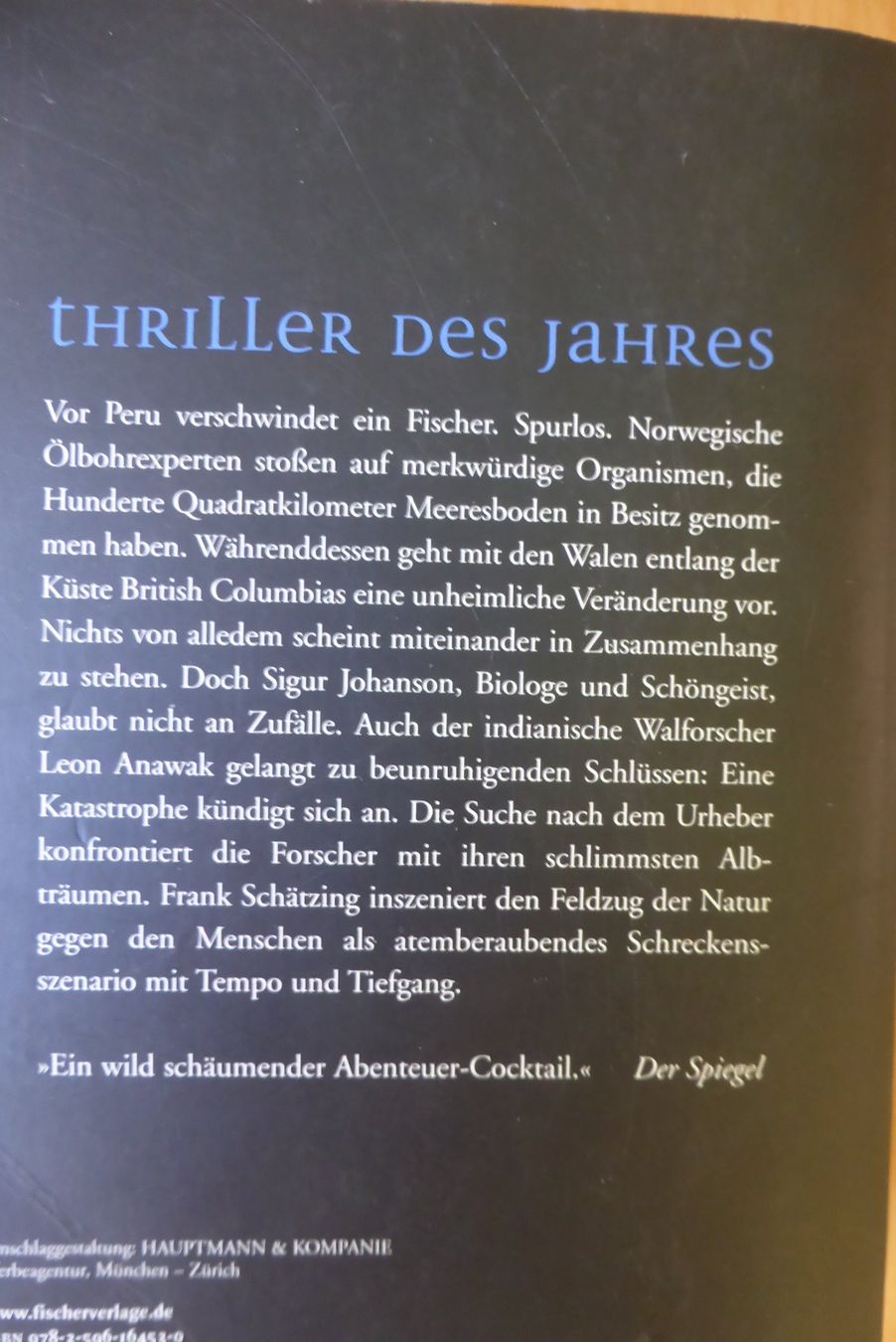 Libri: Thriller - Frank Schätzing - Der Schwan – Usato da Brunnadern venduto da lesezirkel 1