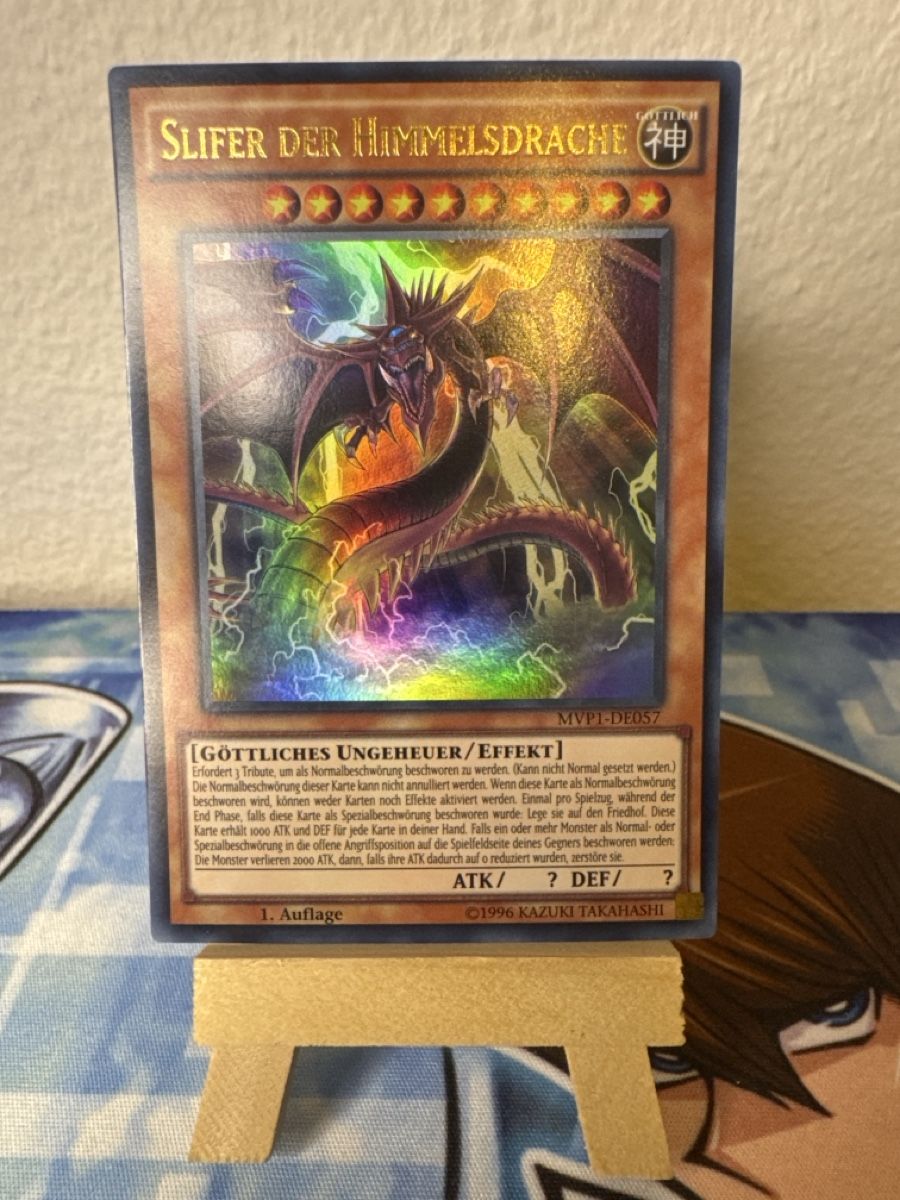 Yu-GI-Oh! Slifer Der Himmelsdrache / MVP1 / Ultra rare 🇩🇪 (Gebraucht ...