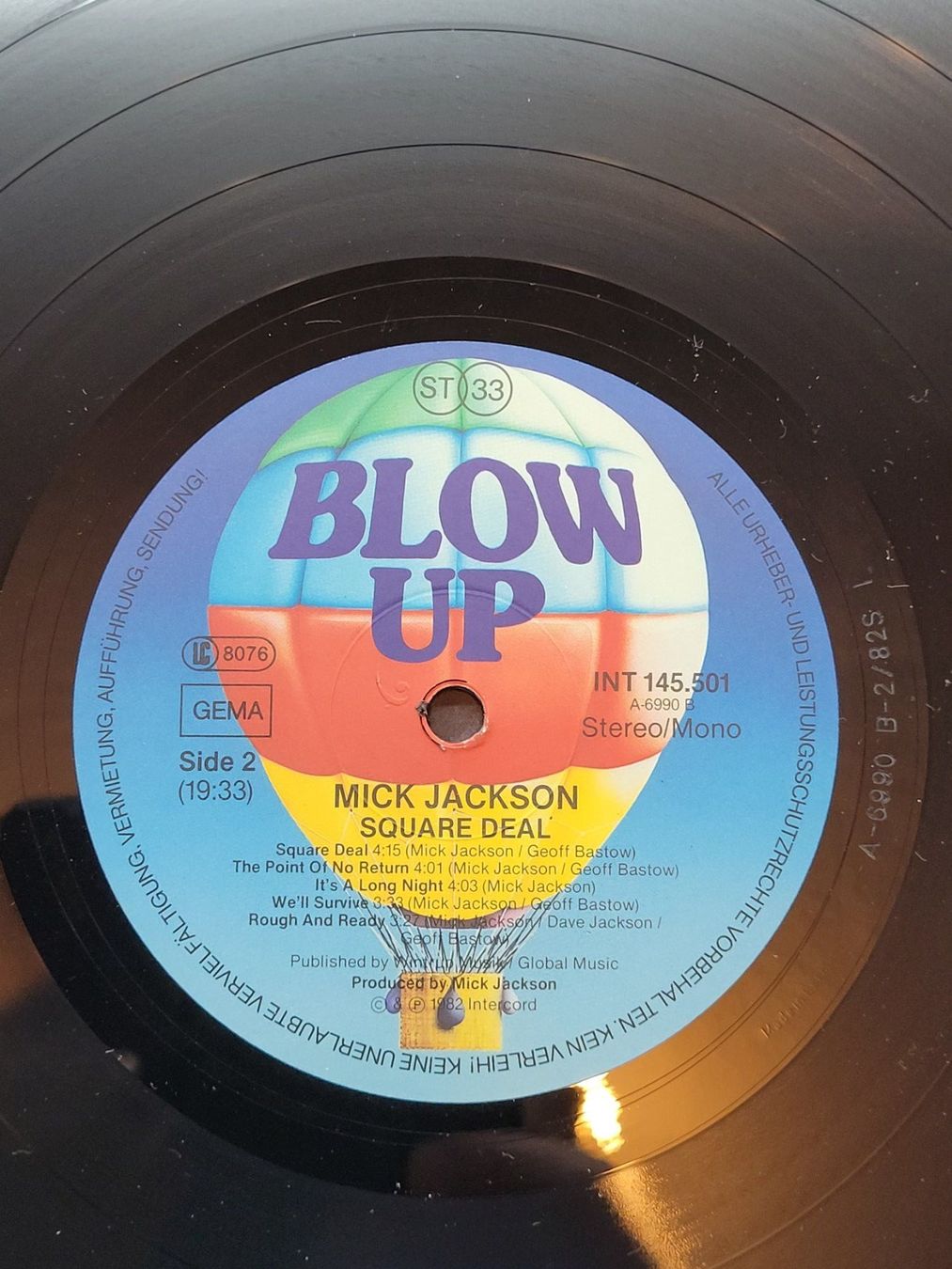 Vinyles: Vinyle Mick Jackson "Square Deal" Occasion – D'occasion à La Chaux-de-Fonds par NOUVELLE.CH 5
