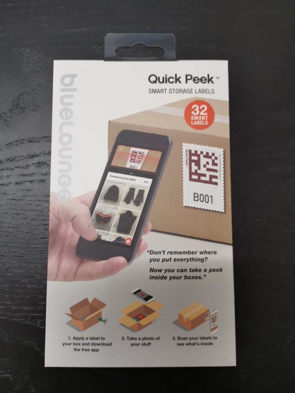 Supporti a parete: Ordnungssystem Quick Peek Storage Labels – Nuovo e nell'imballaggio originale da Wängi venduto da Thurgauer98