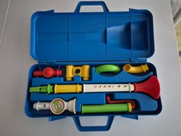 FisherPrice Kinder Flöte,Saxophon,Pfeife,Kazoo... 10-teilig