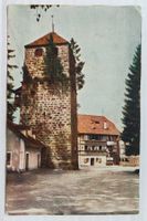 Postkarte Pulverturm zu Zofingen, Aargau, 01.02.1922