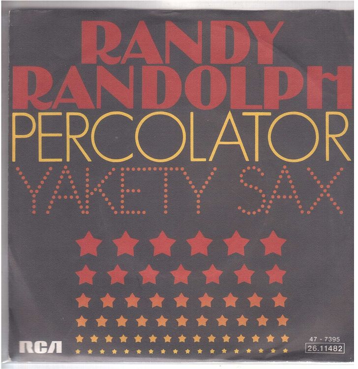 RANDY RANDOLPH - PERCOLATOR | Kaufen auf Ricardo