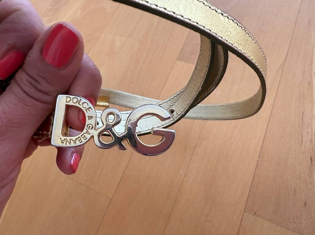 Gürtel: D&G Gürtel in gold – Gebraucht aus Züberwangen von biene_83 1