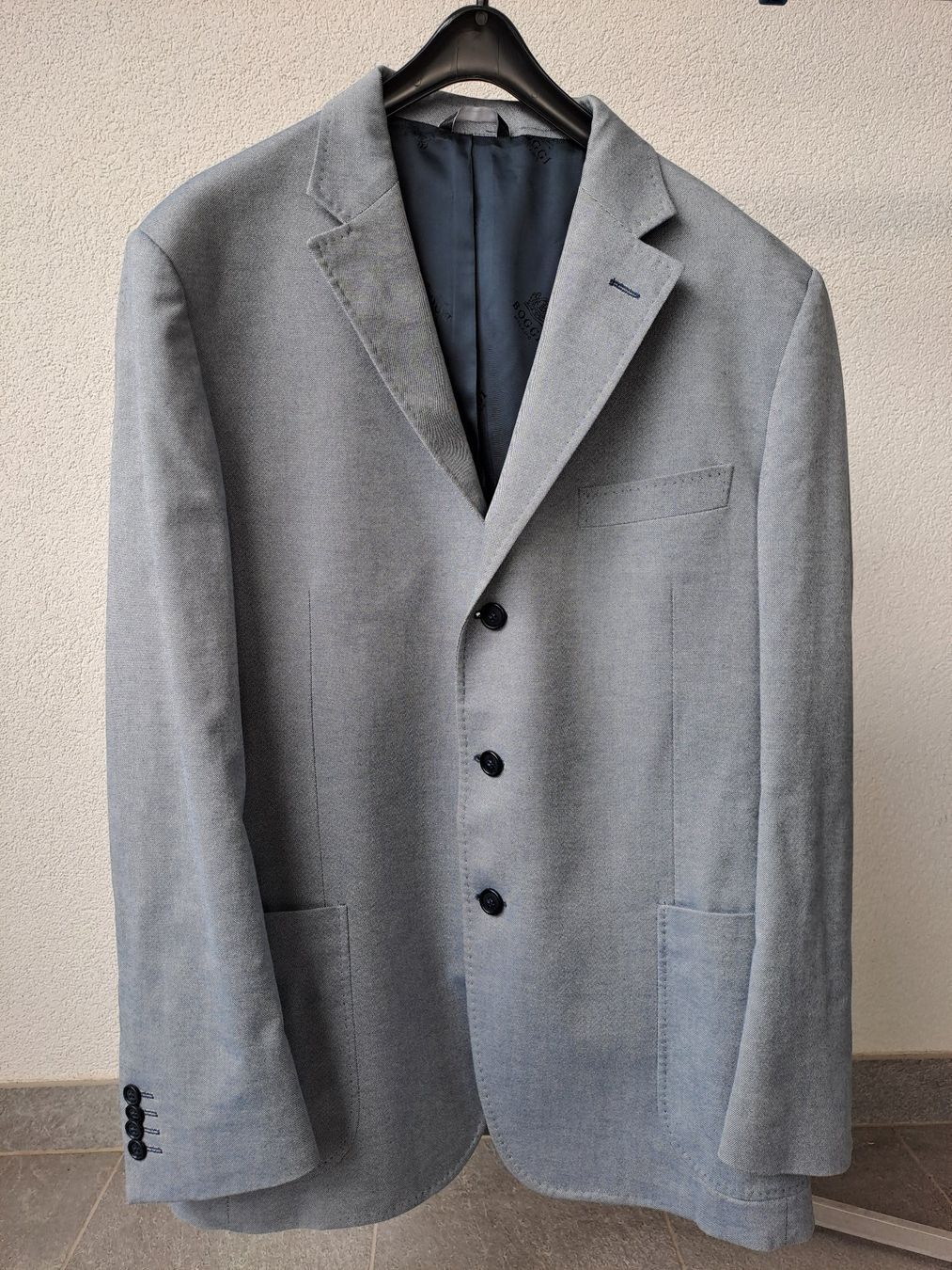 Boggi Jacken: Boggi Milano Jacke grau 54 – Gebraucht aus Caslano von Welaberg