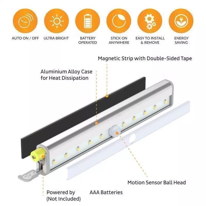 Lampade: LED Lichtleiste Kabellos – Nuovo e nell'imballaggio originale da Flawil venduto da swisstrendshop 3