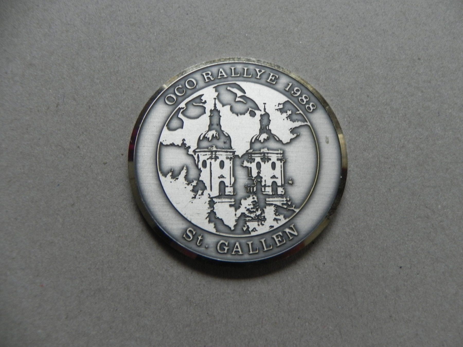 Medaglie: Medaille alte Auto Rallye St.Gallen 1988 – Usato da Siebnen venduto da krimsie