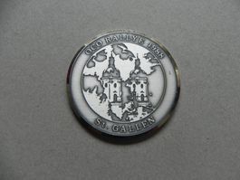 Medaille alte Auto Rallye St.Gallen 1988